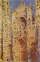 Monet, Claude Oscar - Rouen Cathedral, Sunlight Effect